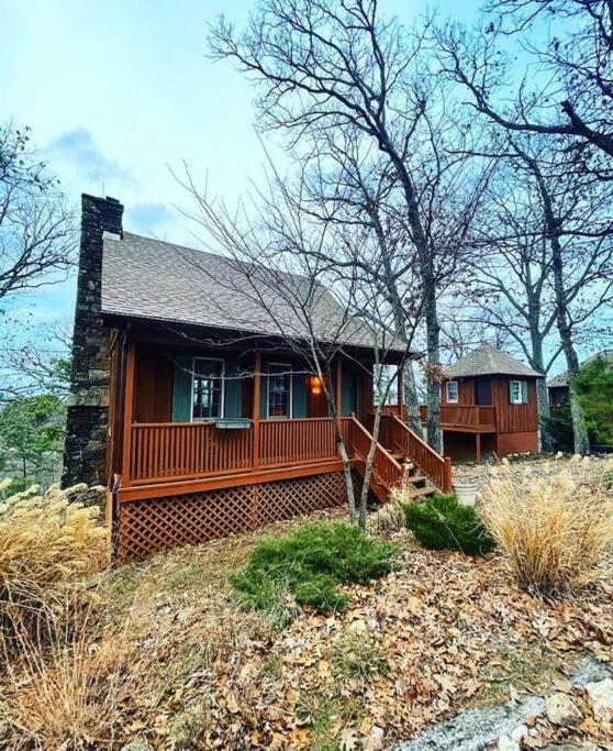 Eagle Crest Cabin, White River View With Hottub Eureka Springs Eksteriør billede